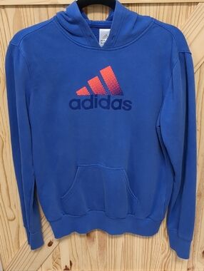 adidas Blue Sweatshirt with  Logo